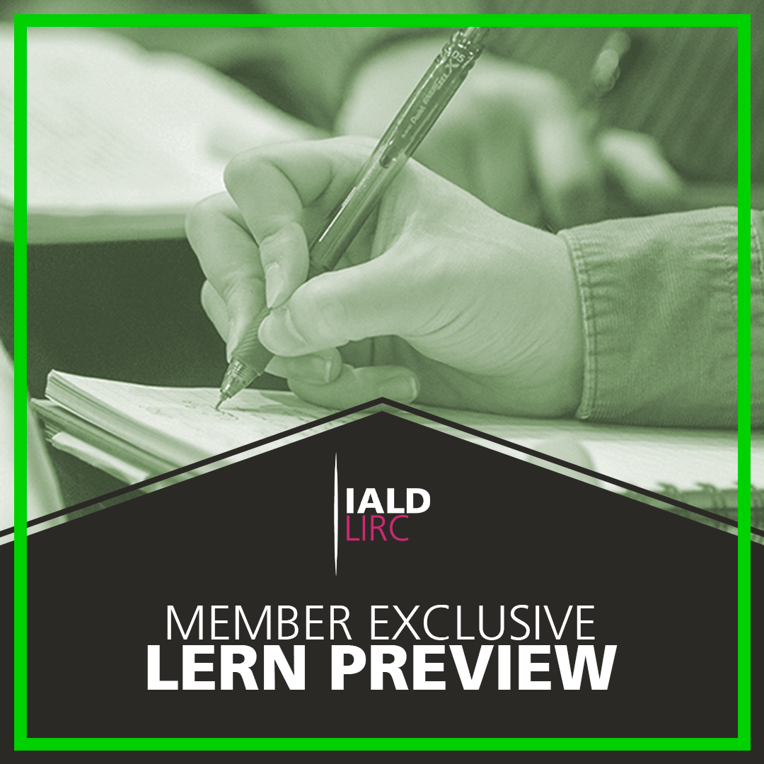 IALD LERN: LIRC Member-Only Preview